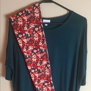NWOT LuLaRoe Irma And Leggings Set